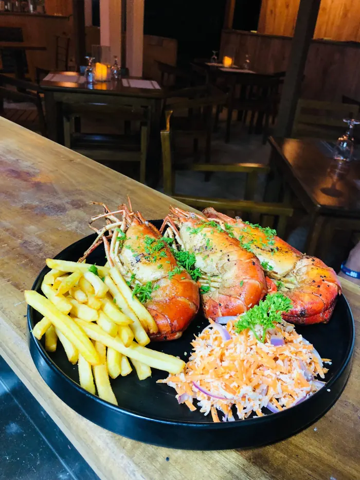 Grilled Tiger Prawns